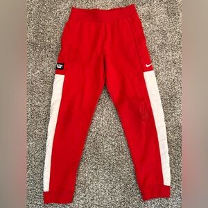 Kids Nike Elite Red Jogger Pants ~ Size XL